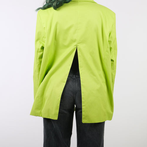 BACK SPLIT LIME BLAZER